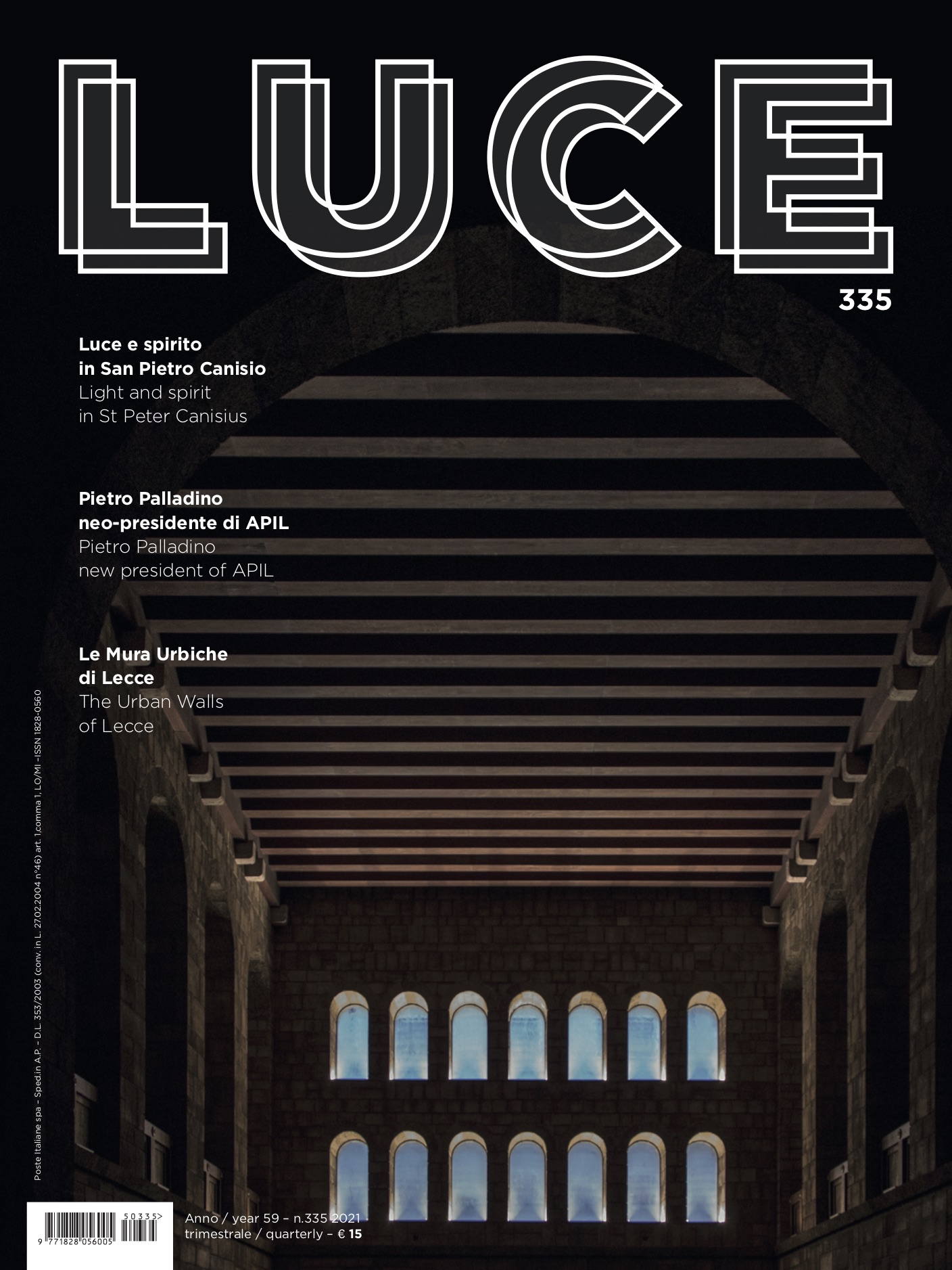 LUCE 335_Sabbadini, Pollice_Museo Casa Don Bosco-copertina